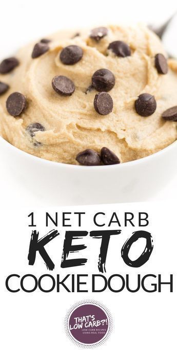 Keto Cookie Dough Recipe | Low Carb Recipes by That's Low Carb?! -   15 desserts low carb ideas