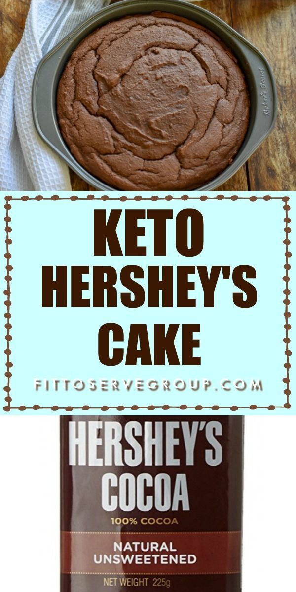 Keto Hershey's Chocolate Cake -   15 desserts low carb ideas