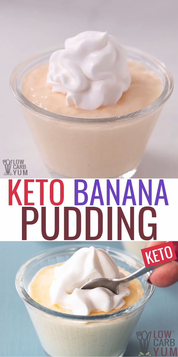 Keto Banana Pudding -   15 desserts low carb ideas