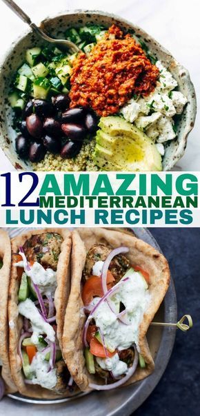 30+ Cheap & Easy Mediterranean Diet Recipes - Balancing Bucks -   15 diet Mediterranean lunches ideas