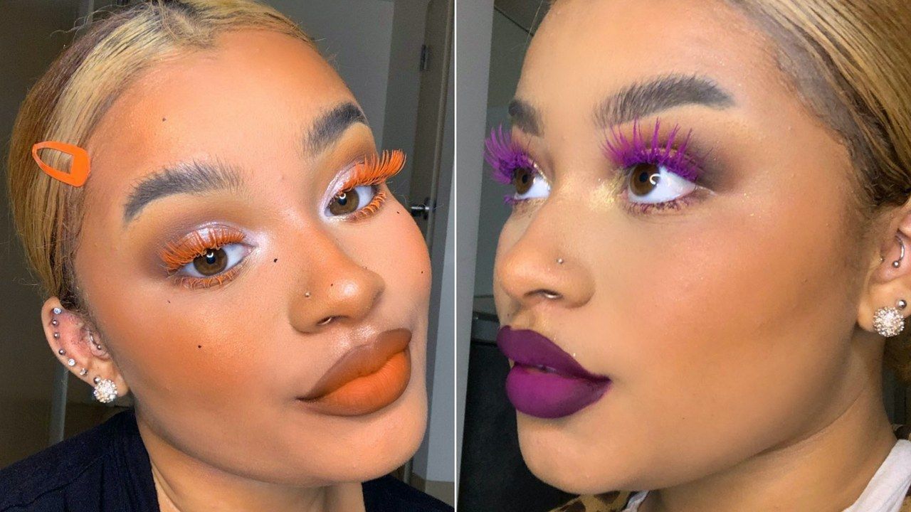 Matching Your Lashes to Your Lipstick Is the Viral New Makeup Trend -   15 makeup Artist lipsticks ideas