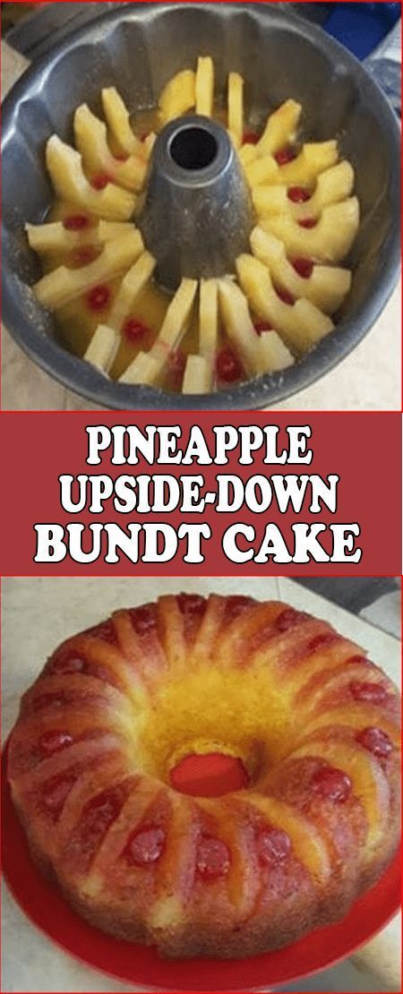 Ananas-umgedrehter Bundt-Kuchen  Weight Watchers Recipes #cake - Cake -   16 cake Bundt pineapple upside ideas