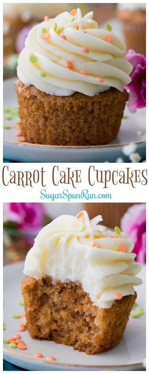 Carrot Cake Cupcakes -   16 carrot cake Easter ideas