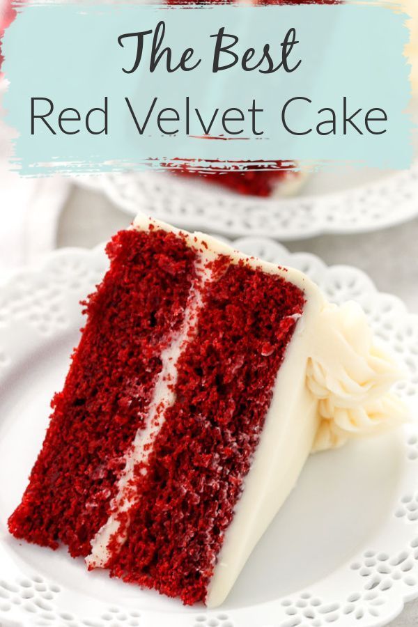 The BEST Red Velvet Cake -   16 desserts Cake red velvet ideas