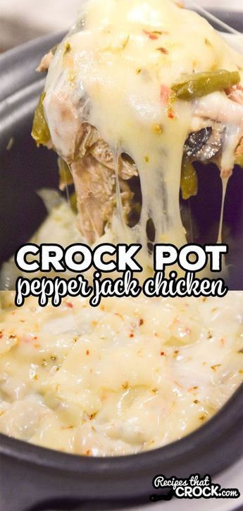 Crock Pot Pepper Jack Chicken -   17 diet Breakfast crock pot ideas