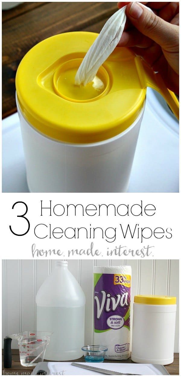 Three Homemade Cleaning Wipes Recipes -   17 diy projects To Make Money baking soda ideas