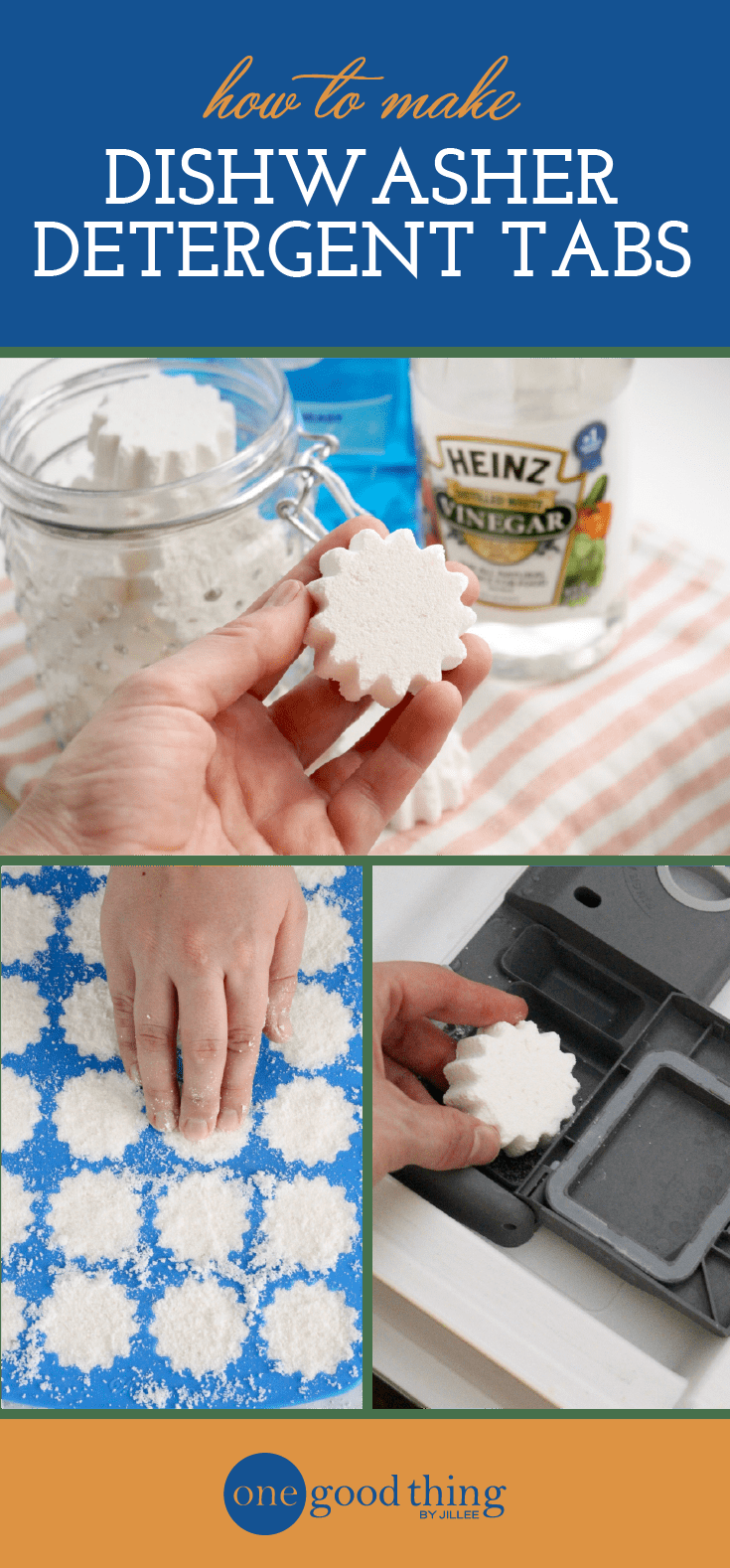 How To Make Your Own Dishwasher Detergent Tabs -   17 diy projects To Make Money baking soda ideas