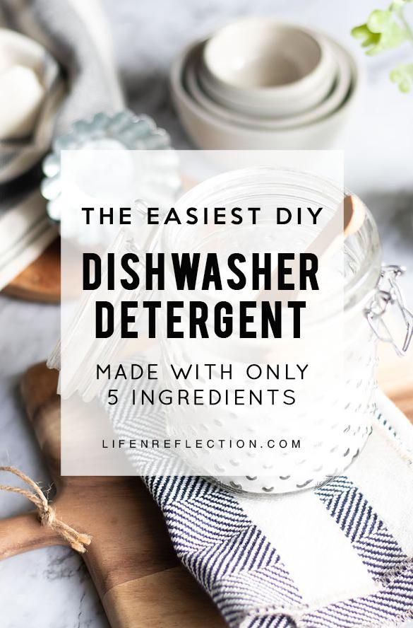 Easiest Homemade Dishwasher Detergent with Essential Oils -   17 diy projects To Make Money baking soda ideas