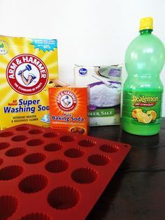 How to Make Dishwasher Detergent Tabs -   17 diy projects To Make Money baking soda ideas