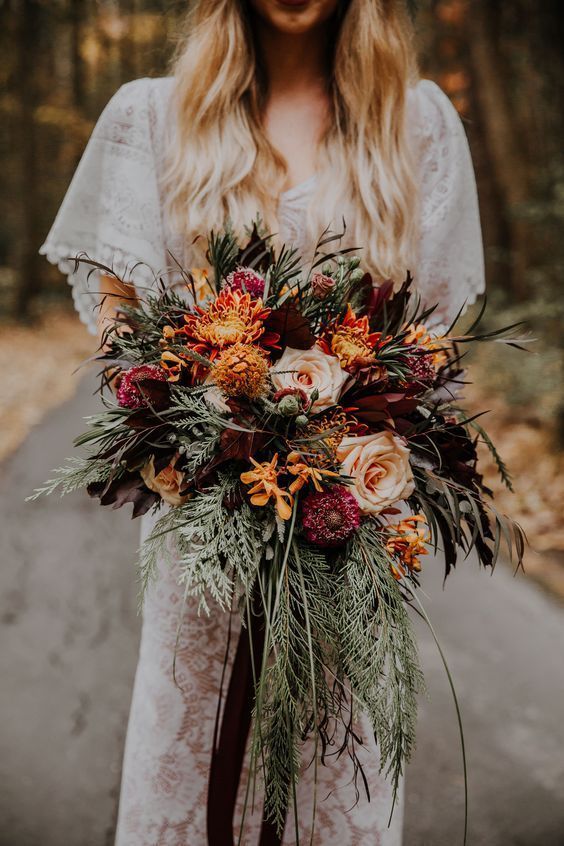 Fall Wedding Color Schemes -   17 fall wedding Bohemian ideas