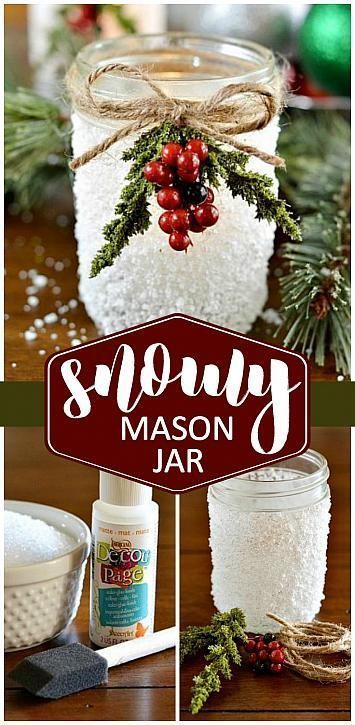 17 holiday Sayings mason jars ideas