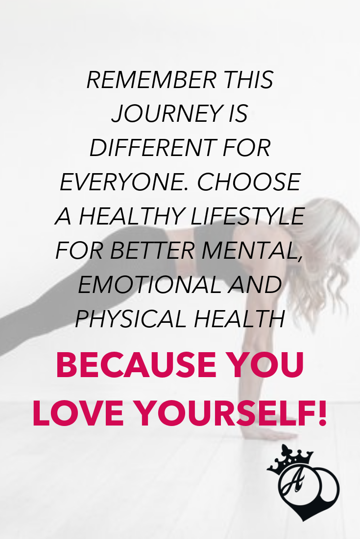 Choose a healthy lifestyle for better mental emotional and physical health because you love yourself -   18 fitness Lifestyle change ideas