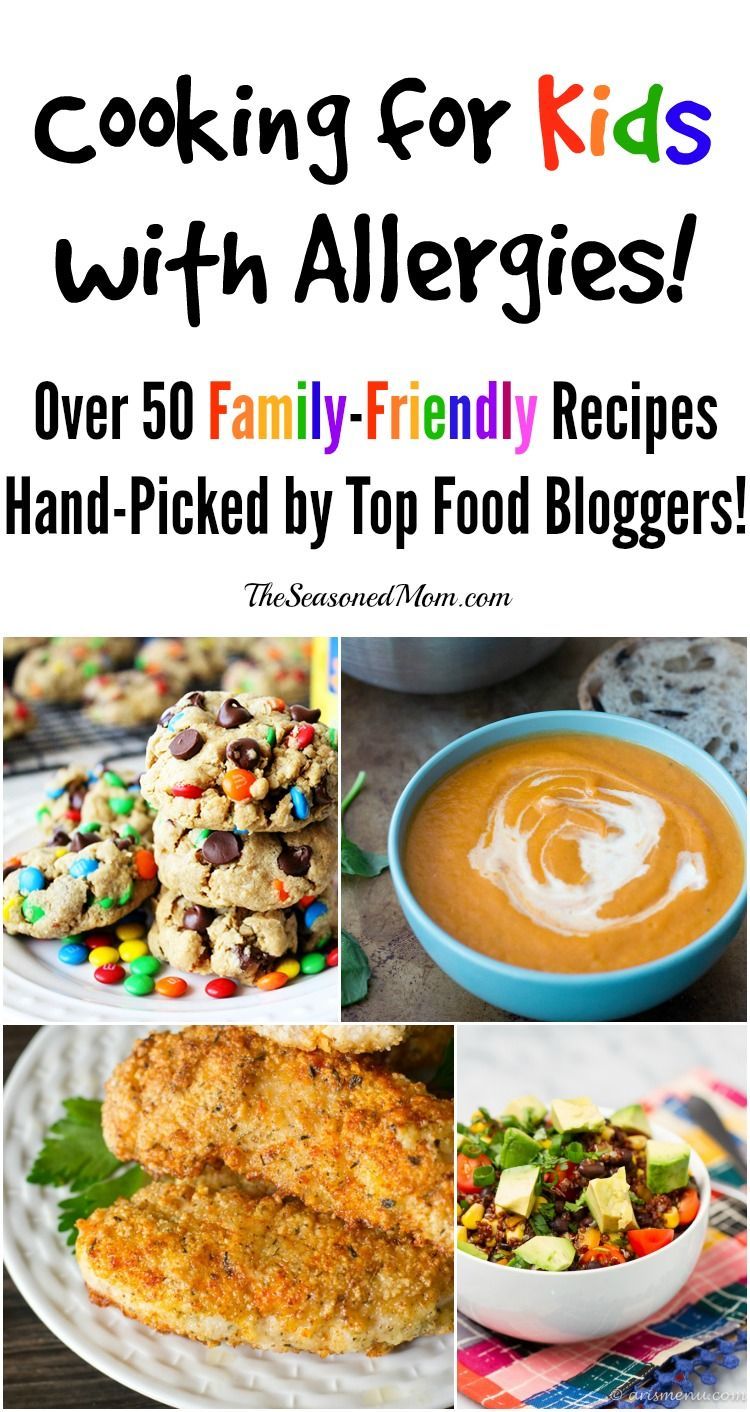 Cooking for Kids with Allergies: Over 50 Hand-Picked Recipes from Top Food Bloggers! -   18 peanut free desserts For Kids ideas