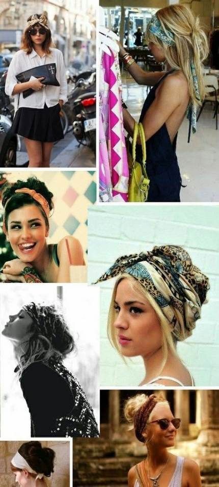 50+ Trendy hair accessories diy bohemian head scarfs -   19 bohemian hair Accessories ideas