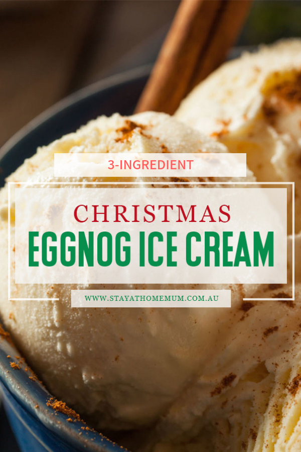 3-Ingredient Christmas Eggnog Ice Cream -   20 cake Ice Cream 3 ingredients ideas