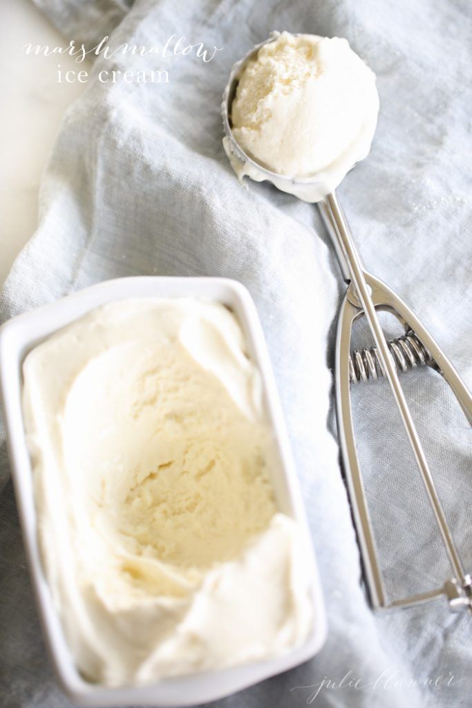 Homemade Marshmallow Ice Cream Recipe -   20 cake Ice Cream 3 ingredients ideas