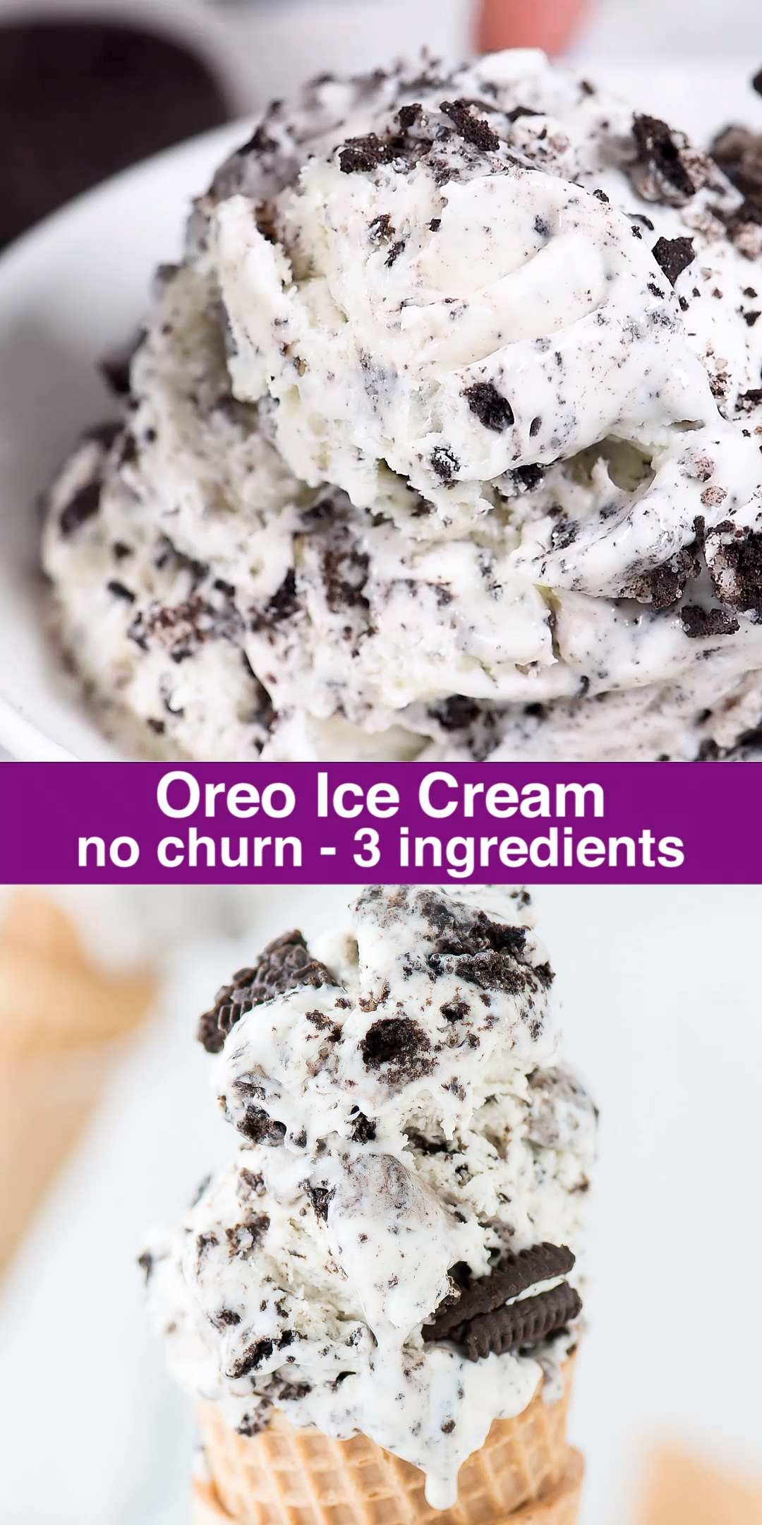 Oreo Ice Cream -   20 cake Ice Cream 3 ingredients ideas