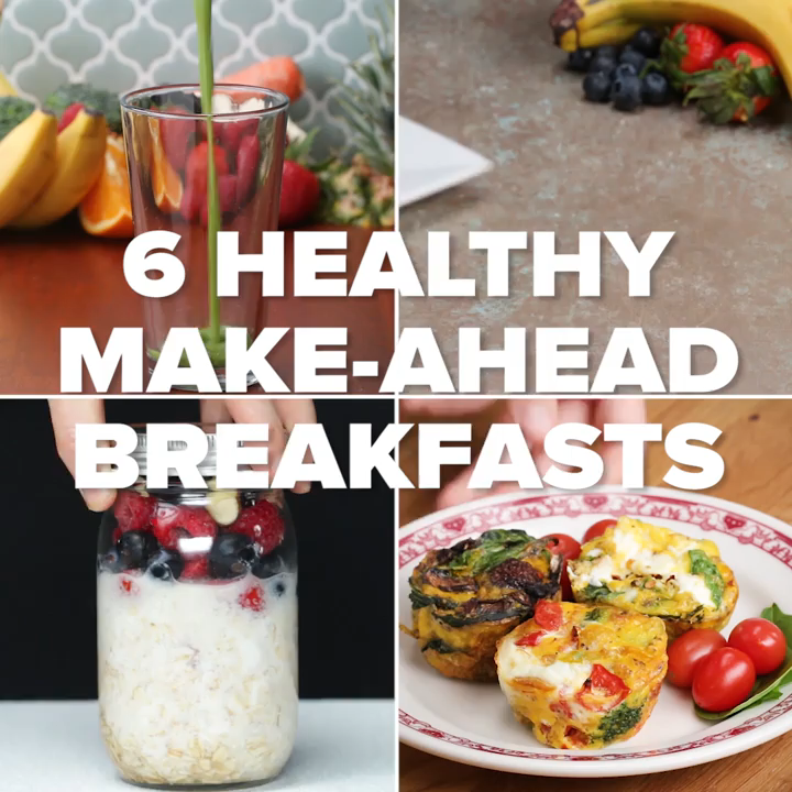 20 healthy recipes Meal Prep breakfast ideas