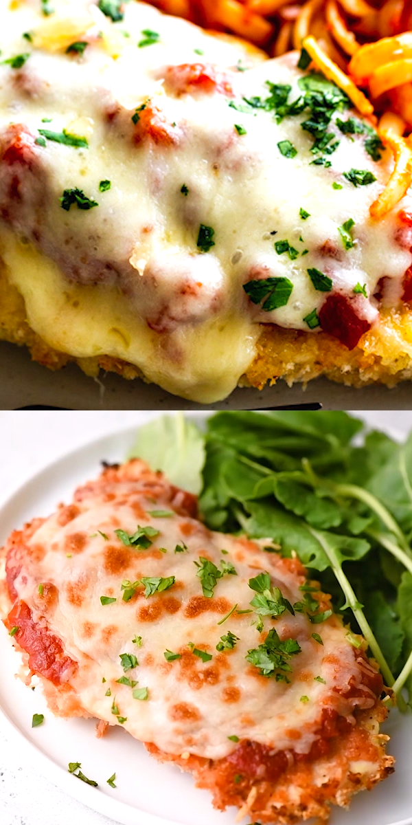 OVEN BAKED CHICKEN PARMESAN -   23 healthy recipes Videos baking ideas