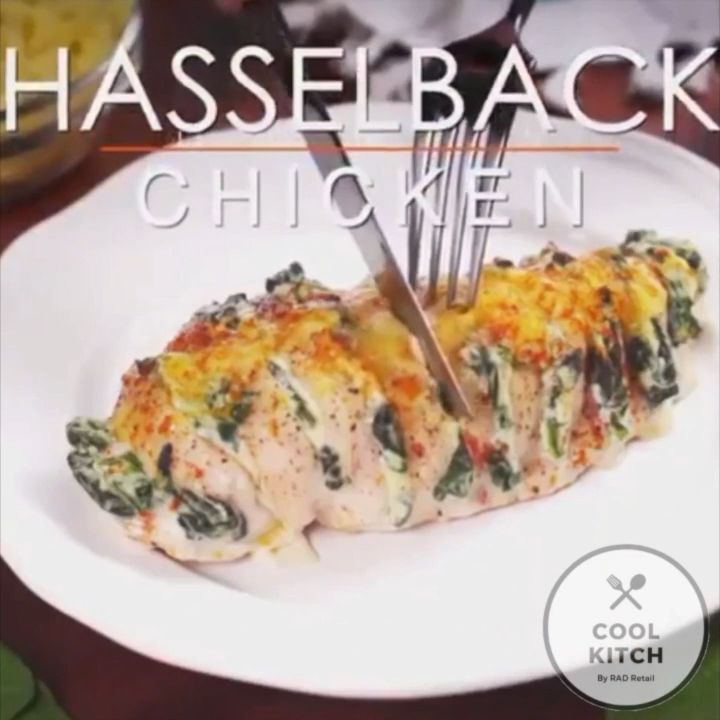 Hasselback Chicken -   23 healthy recipes Videos baking ideas