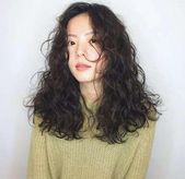 9 hair Curly korean ideas