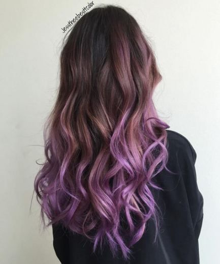 15 Trendy Hair Purple Ends Brown -   9 hair Purple brown ideas