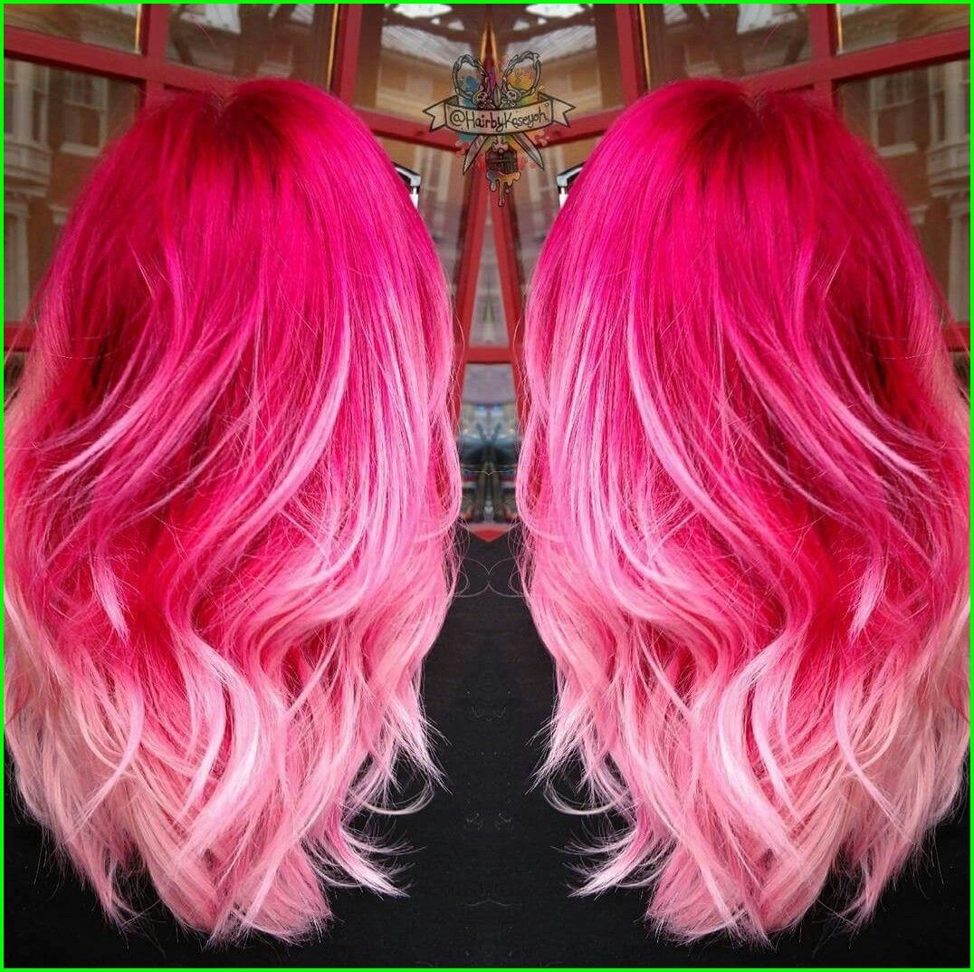 Pink Ombre Hair 8189 Hot Pink Baby Pink Ombre Hair ??? Hair Ideas In 2019 -   10 hair ombre ideas