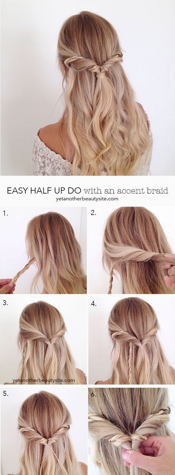 15 Easy Prom Hairstyles for Long Hair You Can DIY At Home | Detailed Step by Step Tutorial - Sun Kissed Violet -   10 hairstyles For Girls step by step ideas
