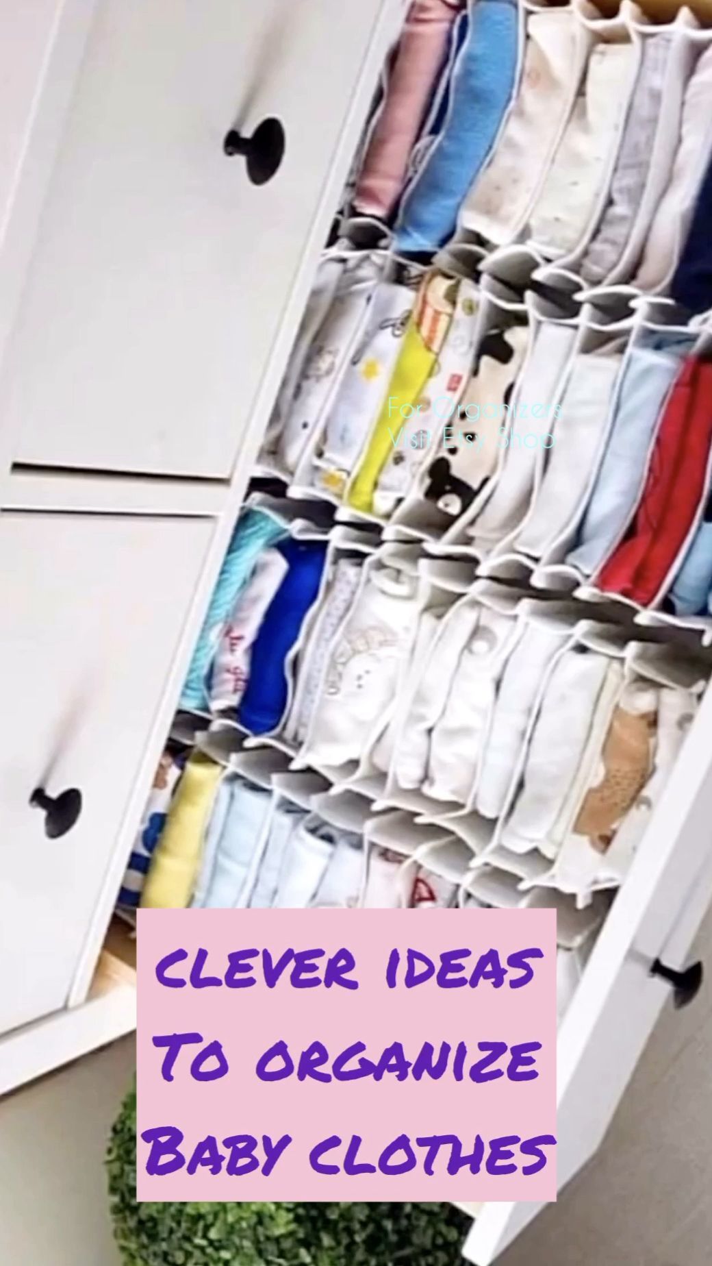 Clever ideas to organize baby clothes -   11 dress Room organization ideas