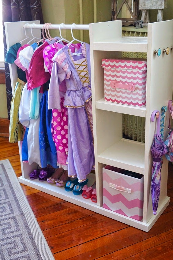 DIY Dress Up Storage Center -   11 dress Room organization ideas