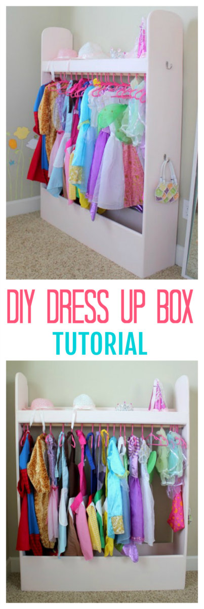 DIY Dress-Up Box | Organize Your Kids Dress Up Clothes -   11 dress Room organization ideas