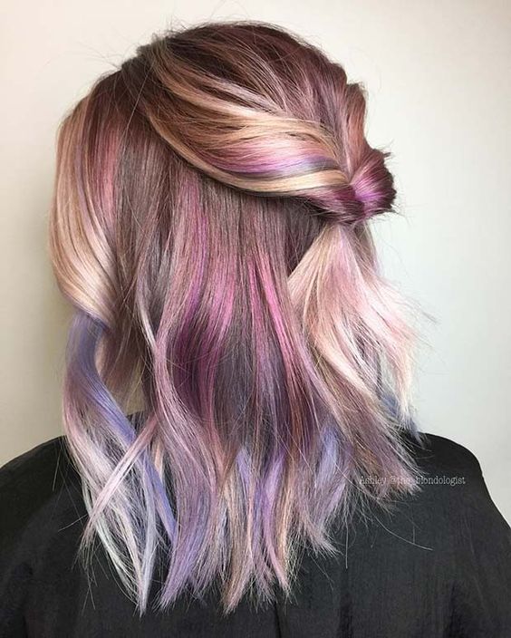 12 hair Color unique ideas