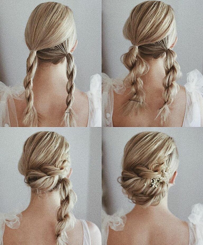 12 hairstyles Wedding tutorial ideas