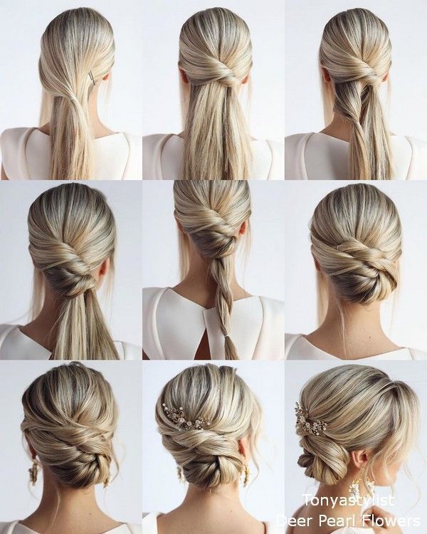 12 hairstyles Wedding tutorial ideas