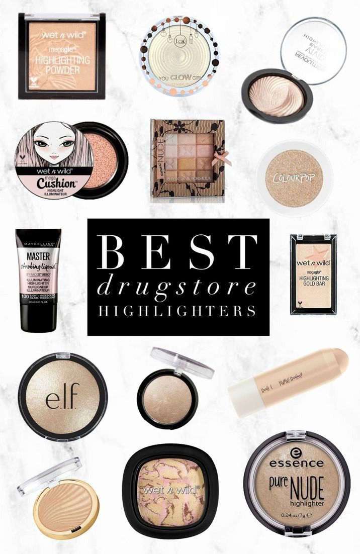 12 makeup Highlighter drugstore ideas
