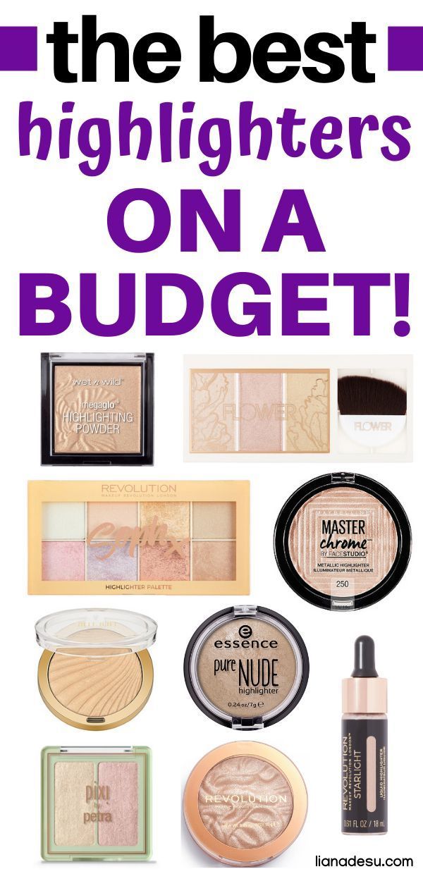 The Best Drugstore Highlighters to Glow On a Budget! -   12 makeup Highlighter drugstore ideas