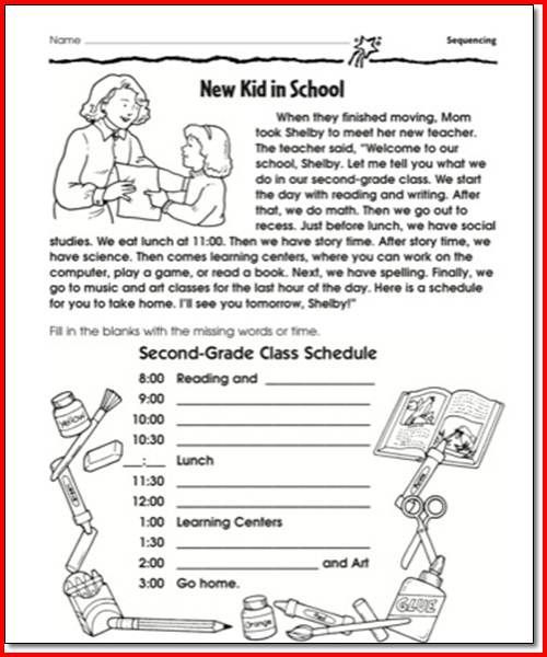 Sequencing Of Events Worksheets For Grade 3 -   13 Event Planning Worksheet student ideas