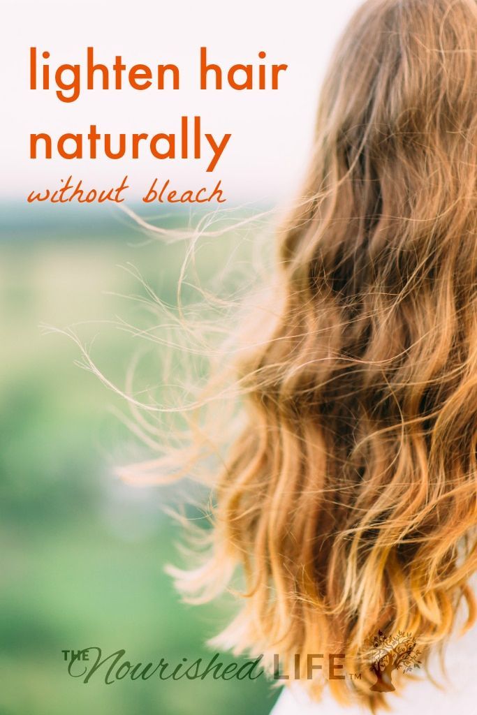 5 Ways to Naturally Lighten Hair at Home (Without Bleach!) -   13 hair Care at home ideas