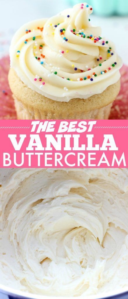 The Best Vanilla Buttercream Frosting -   15 best cake Frosting ideas
