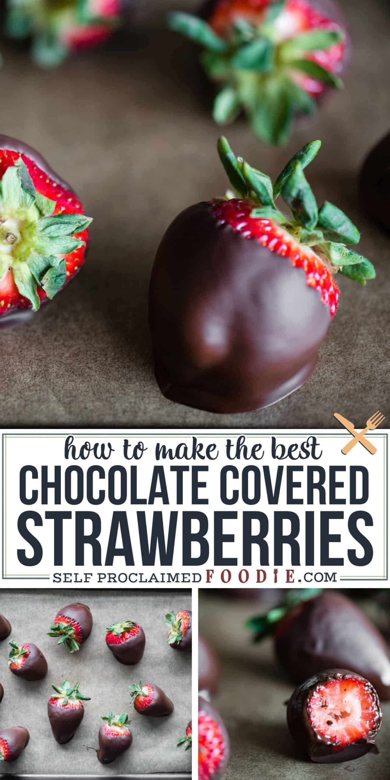 How to Make Chocolate Covered Strawberries | Self Proclaimed Foodie -   15 desserts Strawberry stevia ideas