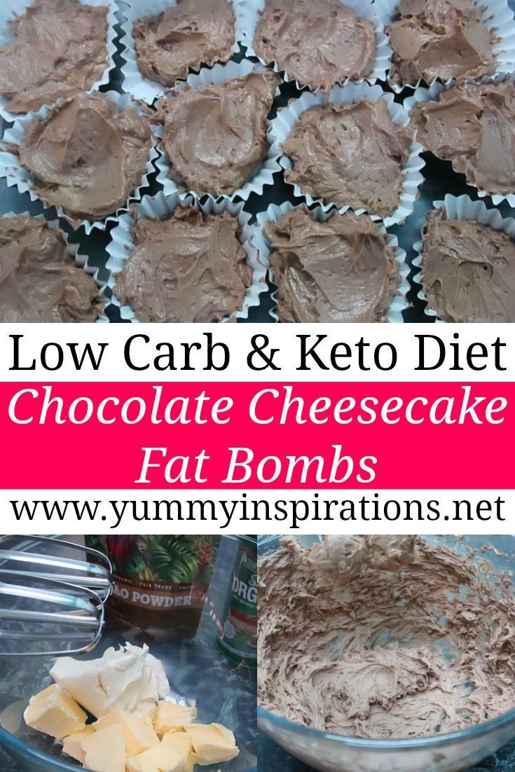 Easy Low Carb Keto Chocolate Cheesecake Fat Boms -   15 diet Low Carb fat bombs ideas