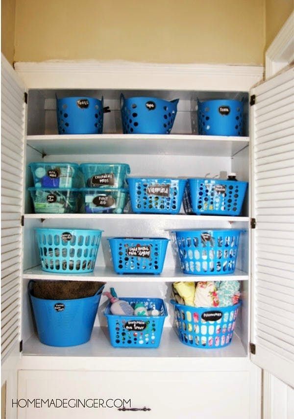 20 Easy DIYs From The Dollar Store To Help You Get Organized -   15 DIY Clothes Storage dollar stores ideas
