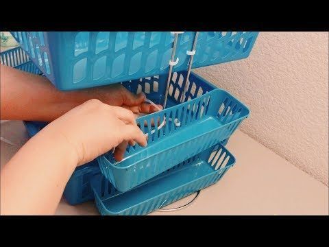 DOLLAR TREE DIY MULTIPURPOSE ORGANIZER FOR CRAFTING AND MANY MORE (Quick & Easy $6) -   15 DIY Clothes Storage dollar stores ideas