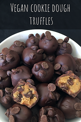 Vegan Cookie Dough Truffles -   16 diet Snacks cookie dough ideas