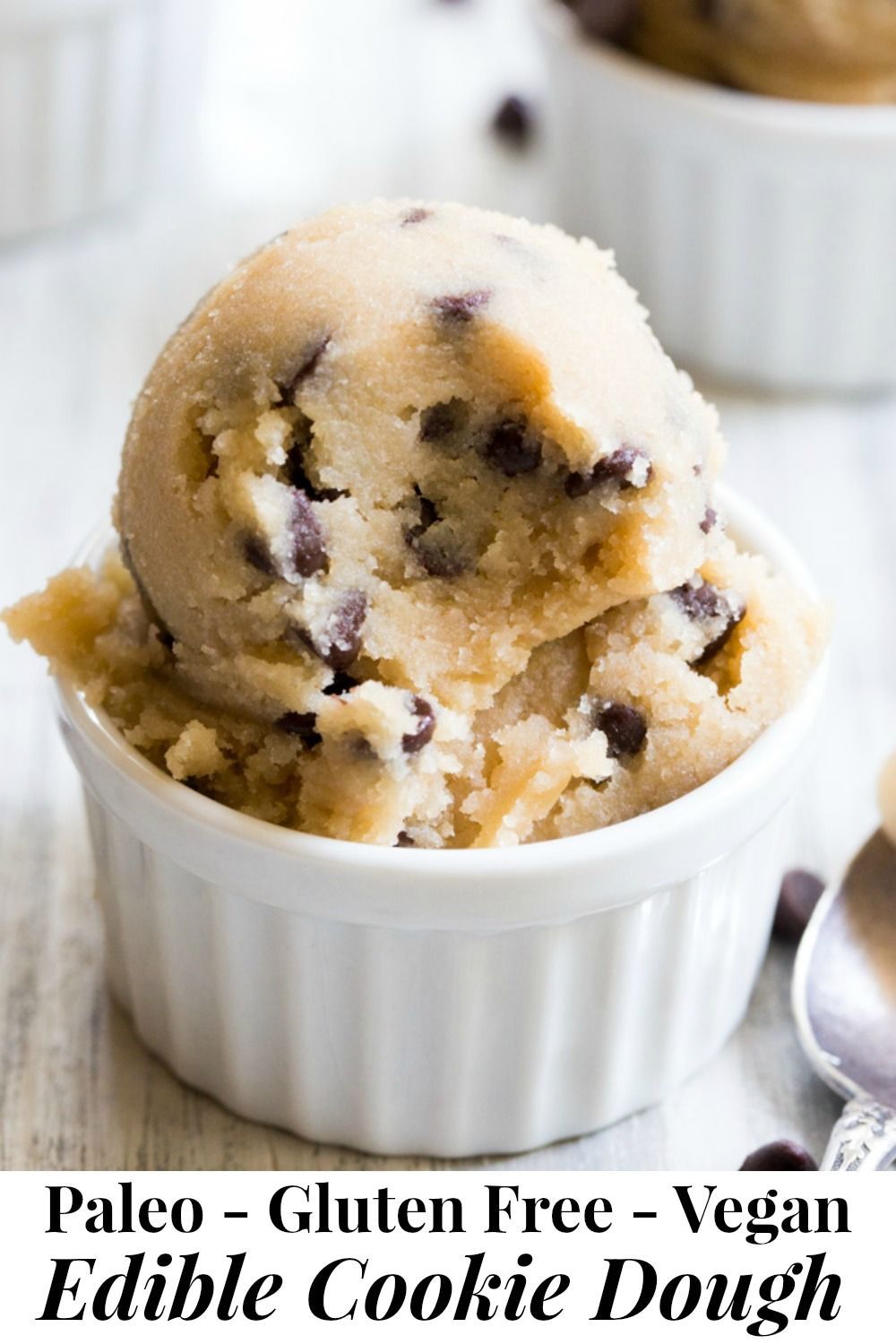 Best Paleo Edible Cookie Dough {GF, DF, Vegan} -   16 diet Snacks cookie dough ideas