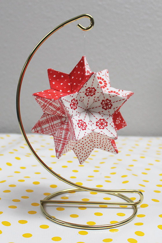 Moravian Star Ornament - Notions - The Connecting Threads Staff Blog -   16 fabric crafts Christmas link ideas