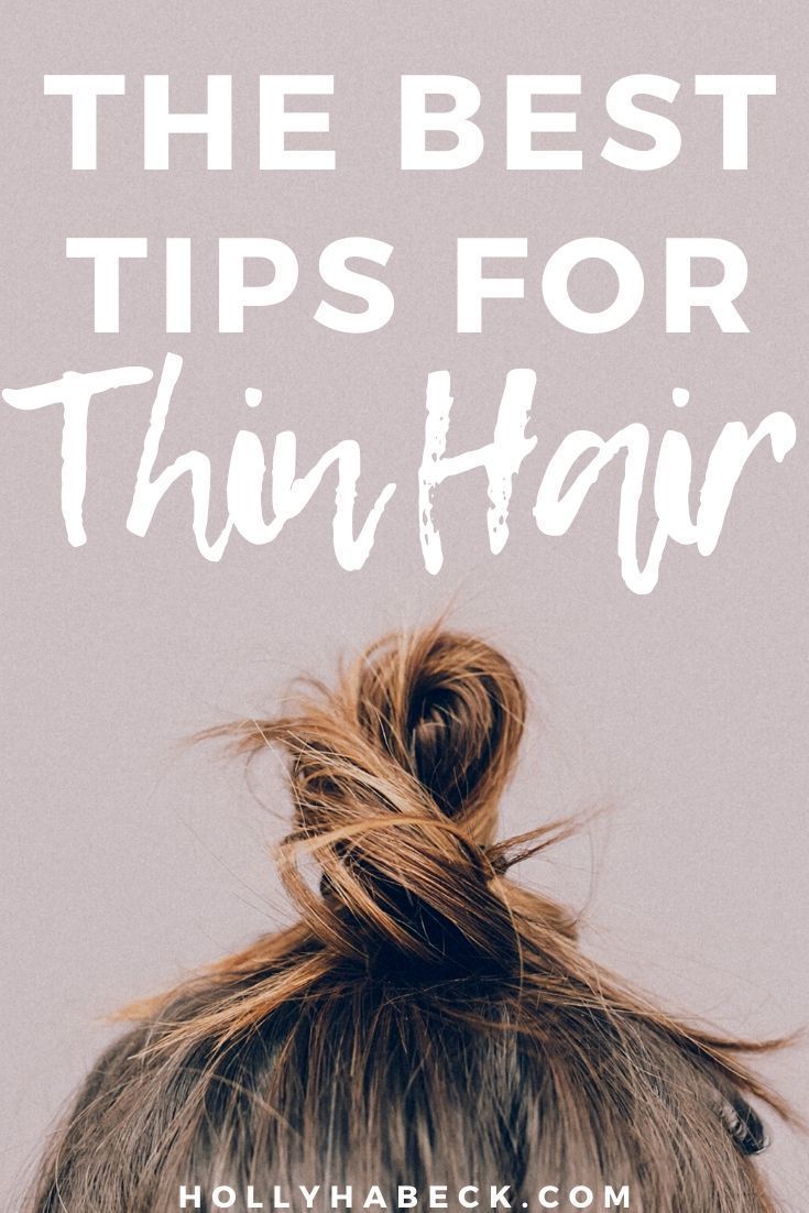 Hairstyles for Thin Hair — Messy Bun Tutorial -   16 hairstyles Easy thin hair ideas