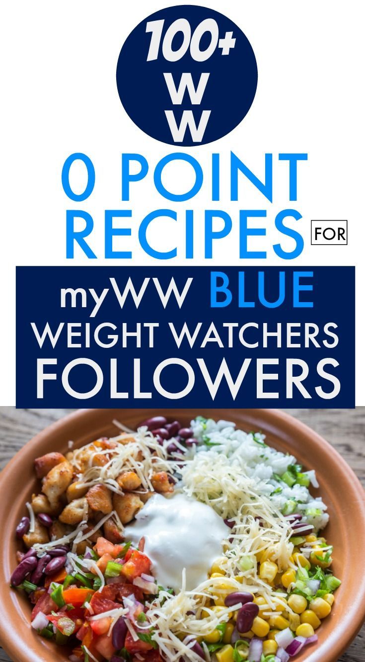 Over 100 Weight Watchers Freestyle 0 Point Recipes for myWW BLUE Followers -   16 healthy recipes For Weight Loss family ideas