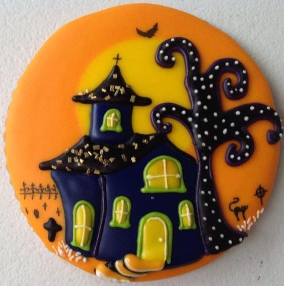 Halloween sugar cookies for 2020 that'll cast a spooky spell on you - Hike n Dip -   16 holiday Cookies halloween ideas
