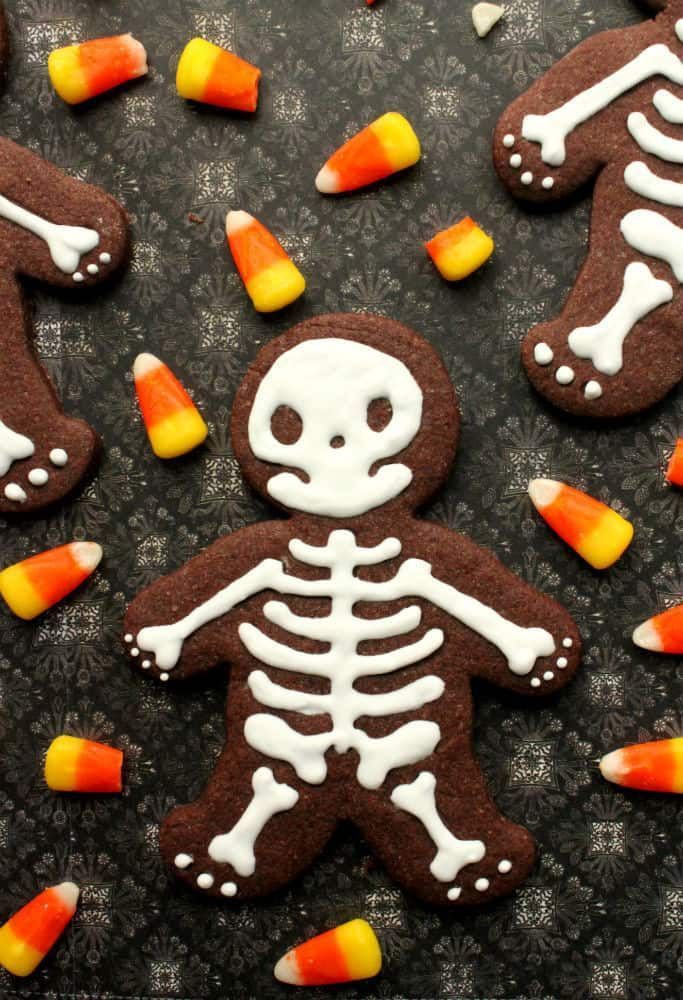 Skeleton Cookies -   16 holiday Cookies halloween ideas
